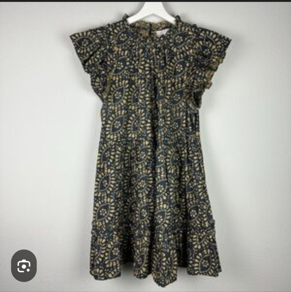 Caroline Constas Flutter Sleeve Dress